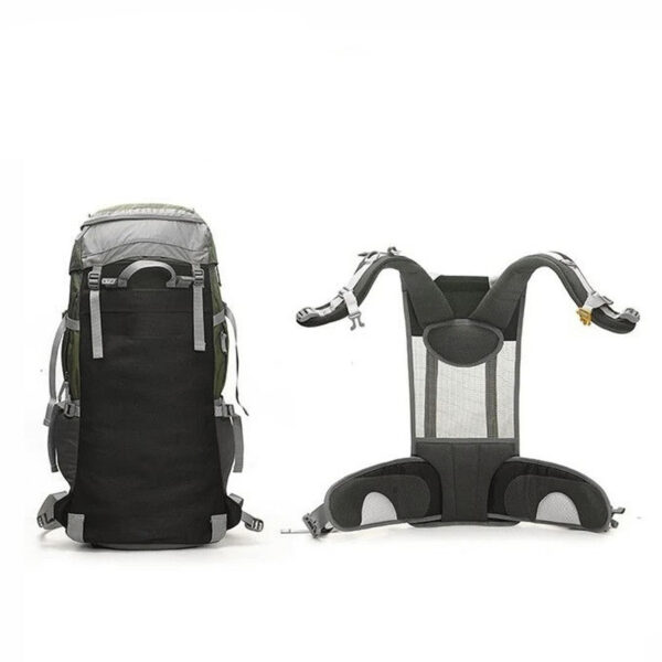 Sewa Tas Carrier 65Lt Upto 70lt - Silver Wolf - Gambar 3
